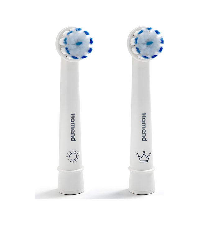 Brushboss 4701H ŞarjlıDiş Fırçası Uyumlu Yedek Başlık Beyaz