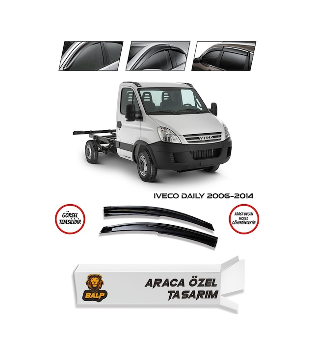 İveco Daily Cam Rüzgarlığı 2li Takım 2006 - 2014
