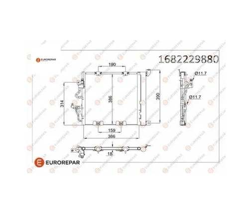 Erp Klima Radyatörü Astra H Zafıra B Eurorepar 1682229880