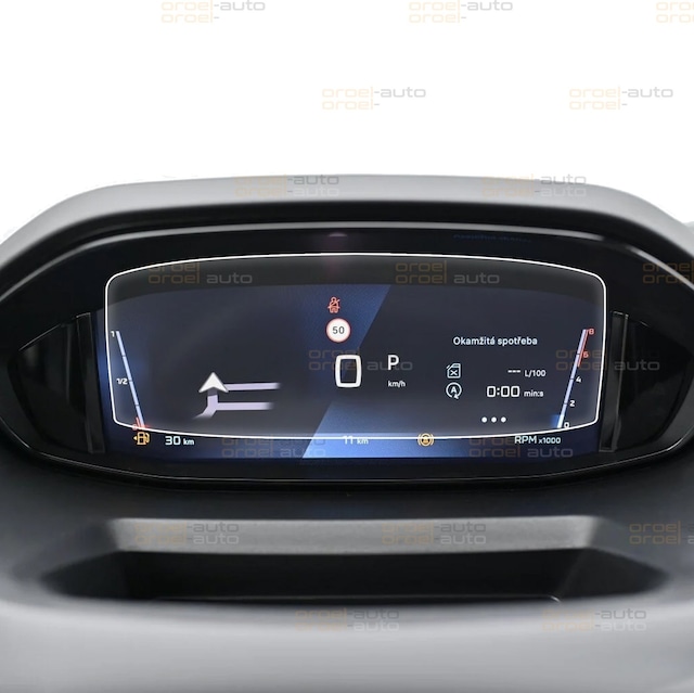 Peugeot Rifter Uyumlu Dijital Gösterge 9h Nano Ekran Koruyucu 2024-2026