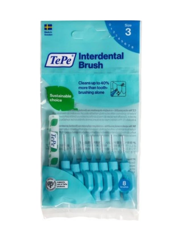 Tepe Diş Arayüz Fırçası 0.6 Mm Mavi-2312