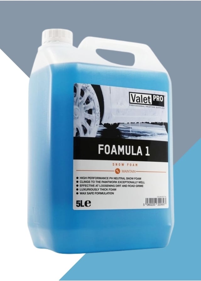 Valet Pro Foamula 1 Ph Nötr Yıkama Köpüğü 5Lt. 7693000400396