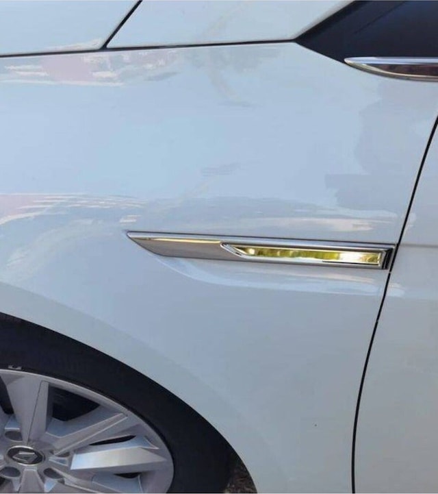 Renault Megane-4 2021 Ve Üzeri Modeller Krom Çamurluk Çıtası 2 Parça Paslanmaz Çelik