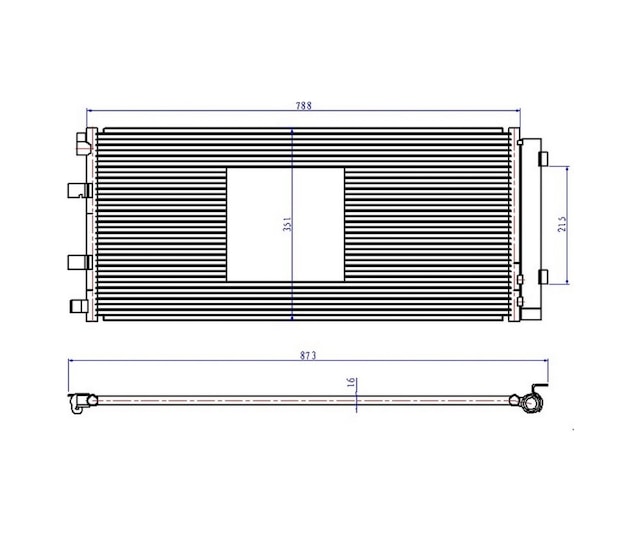 Klima - 840 - Radyatoru Kondenseri Renault Master Iıı 10 Opel Movano B - Dpmıx-hb - 10 2.3dci