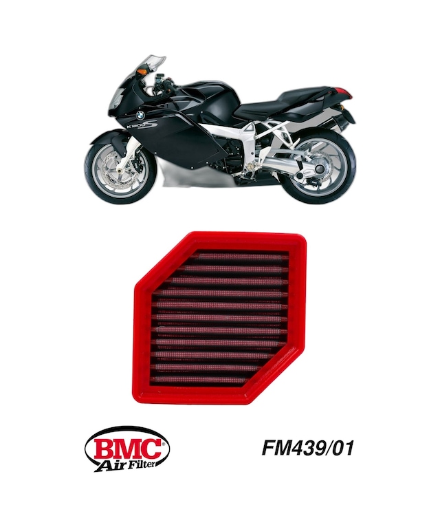 Bmc Fm439/01 Bmw K 1200 Gt / R / R Sport / S 2005-2009 Kutu İçi Performans Hava Filtresi