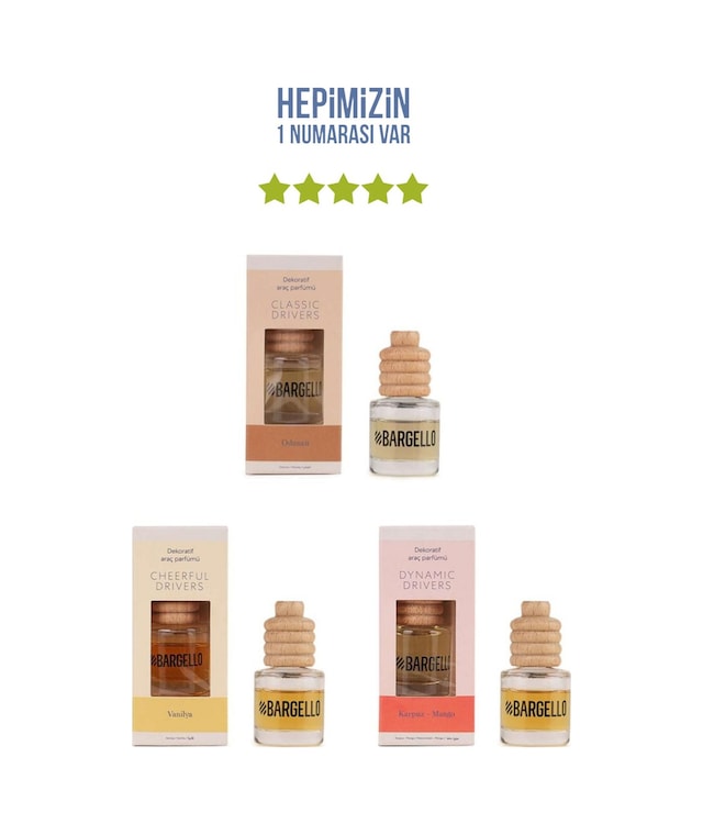 Odunsu + Vanilya + Karpuz-mango Araç Parfümü 8 Ml