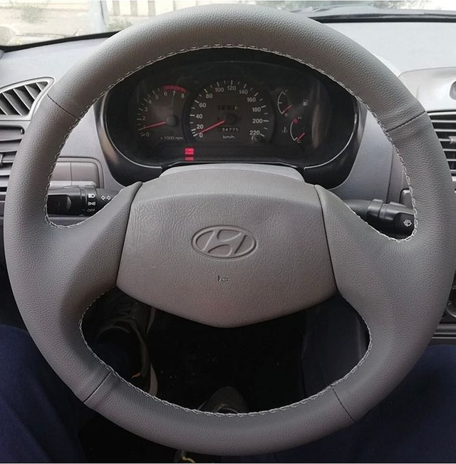 Hyundai Accent Milenyum Araca Özel Direksiyon Kılıfı GRİ