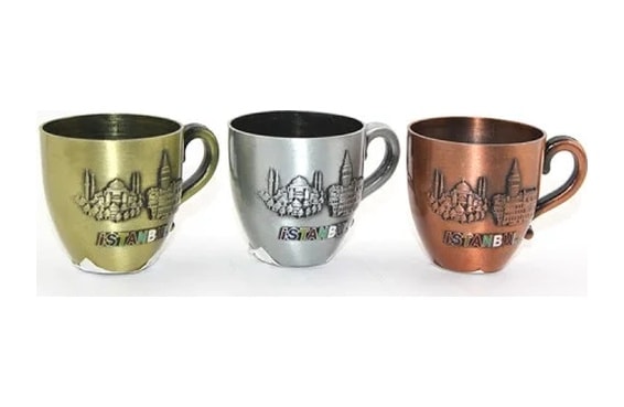 Lb Metal İstanbul Yöresel Bardak