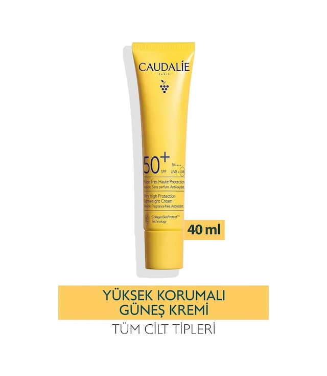 Caudalie Very High Protection Fluid Yeni Spf50+ 40 Ml