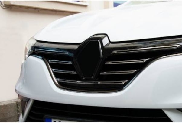 Renault Megane 4 Uyumlu 2016-2020 Krom Ön Panjur 5 Parça Paslanmaz Çelik
