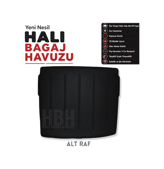 Vw Tayron Halı Bagaj Havuzu 2025 Ve Sonrası Üst Raf