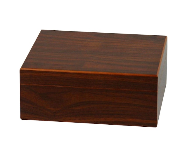 Cedar Alman Humidor Puro Kutusu Kahve 30's