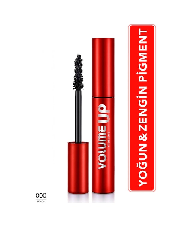 Flormar Volume Up Mascara Yoğun Hacim Ve Lifting Etkili Kat Kat Uygulanabilir Maskara 8682536100724 000 Black