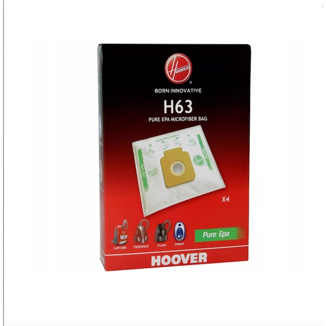 Sac aspirateur Hoover Freespace Sprint H63 x4