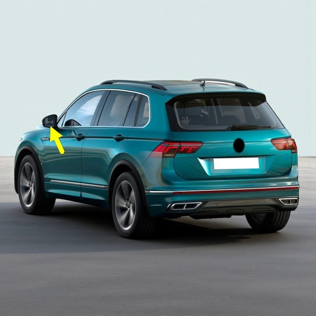 Vw Tiguan 2021-2023 Sol Dış Dikiz Ayna Camı Isıtmalı 5na857521