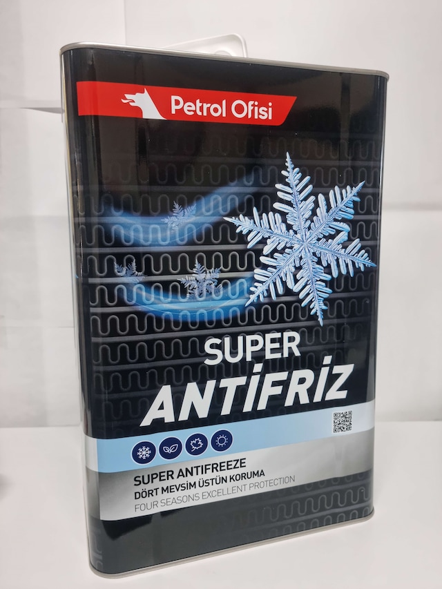 Petrol Ofisi Super Antifriz 15 Kg Tnk - Yeşil Saf Antifriz Yeşil