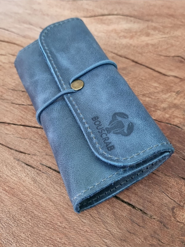 Tütün Kesesi Cüzdan Tütünlük Gerçek Deri Açık Boyut: 13cm 19cm Kapalı Boyut: 7cm 13cm