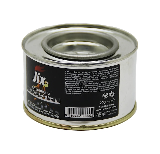 Ers Jix Tutuşturucu 200ml Teneke Jel Yakıt