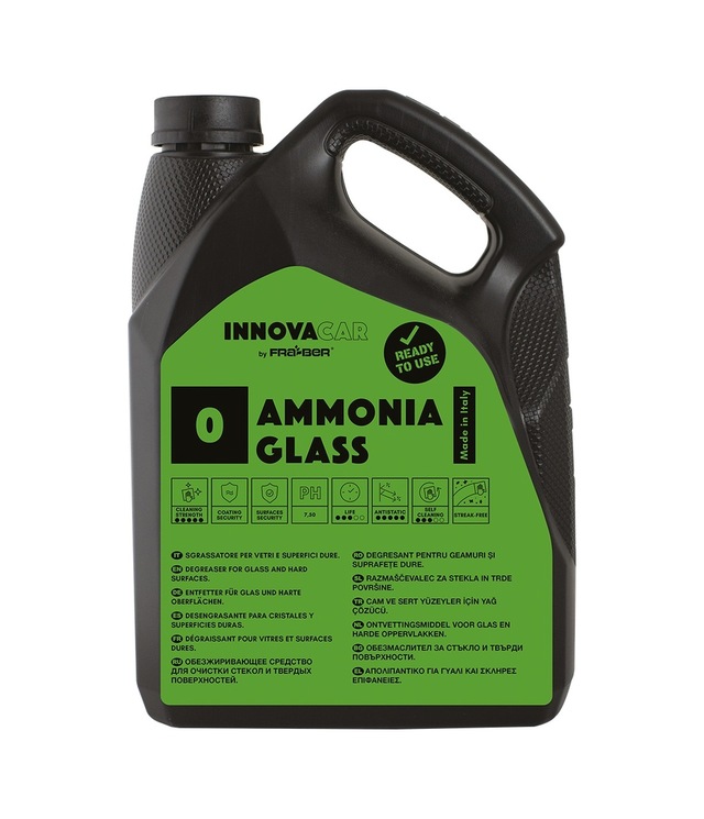 Innovacar 0 Ammonıa Amonyaksız Cam Temizleyici Konsantre - 4,54 L