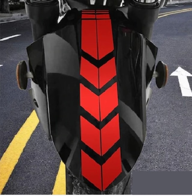 Motosiklet Çamurluk Şeridi Sticker 00931