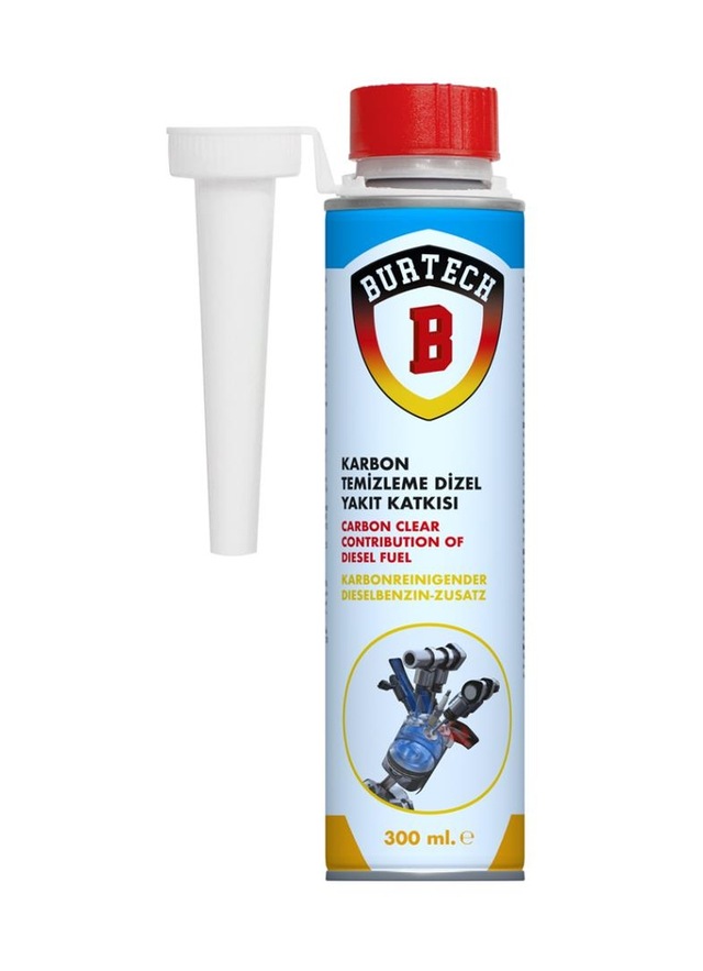 Burtech Karbon Temizleme Dizel Yakıt Katkısı 300 ML