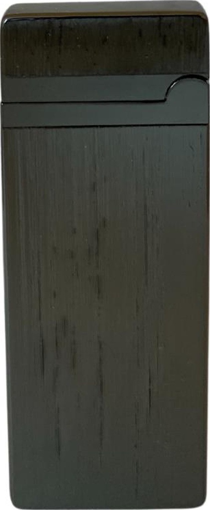 Fırçalı Gunmetal Slim Soft Flame Çakmak - Tr6689