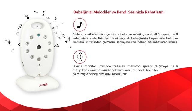 Bebevo Vm901 Bebek Monitoru Fiyatlari Ve Ozellikleri