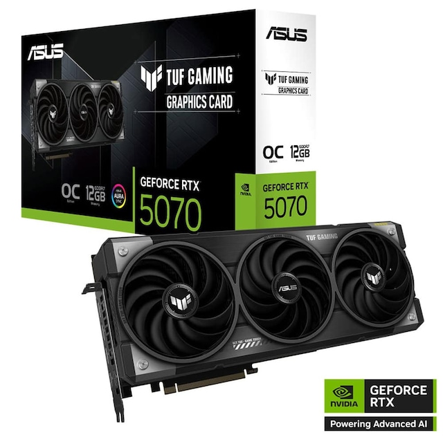 ASUS TUF GeForce RTX 5070 12G OC
