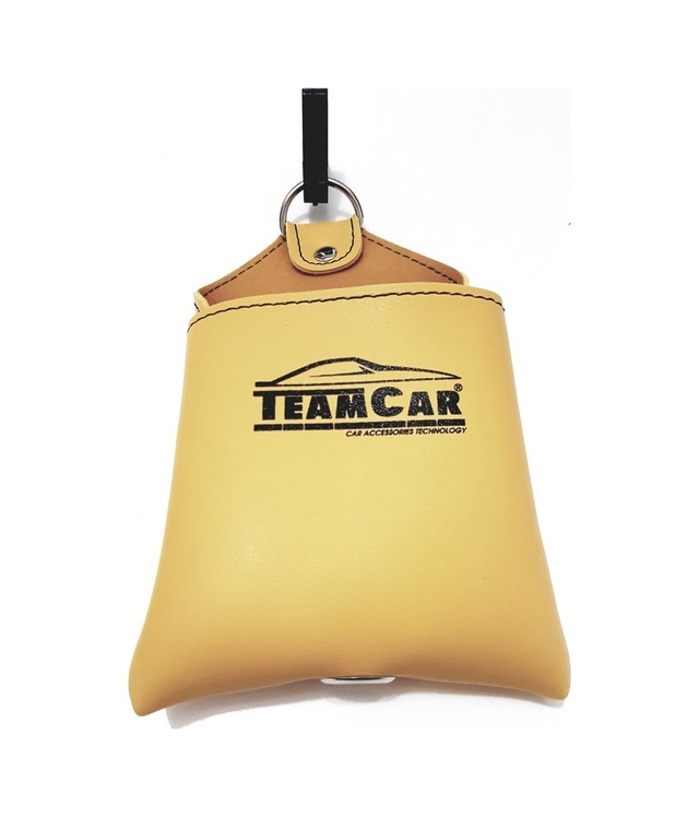 Teamcar Araç Içi Düzenleyici Deri Kese Sarı Telefonluk Kartlık Ka