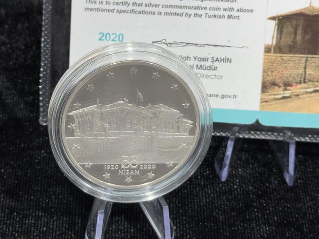 2020 Tbmm Nin Açılışının 100. Yılı 925 Ayar Gümüş Proof