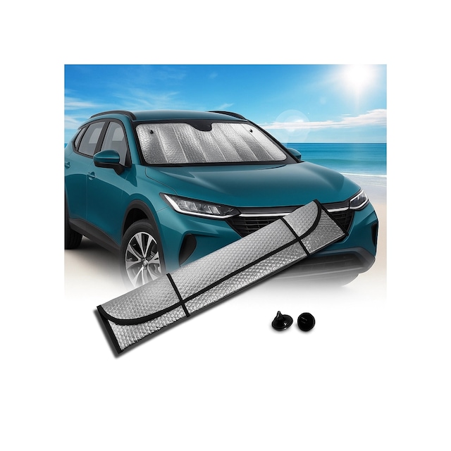 Katlanabilir Oto Ön Cam Güneşlik Isı Önleyici Araç Perdesi Toyota Corolla Fiat Egea Nissan Qashqai V