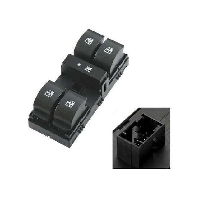 Aempart Cam Anahtarı Fıat Doblo Iıı Sol Dörtlü 10-15 Aem30 0242
