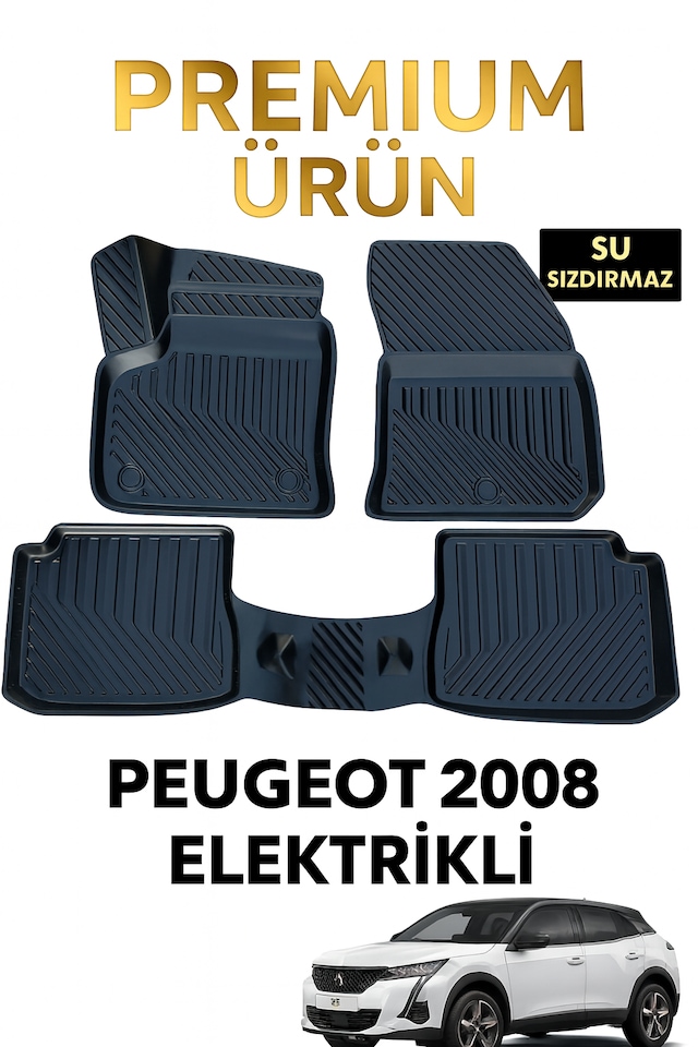Peugeot 2008 Elektrikli 3d Oto Paspas Premium