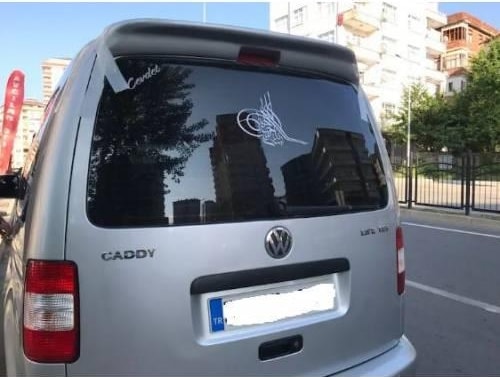 Volkswagen Caddy 2003-2014 Astarlı Spoiler