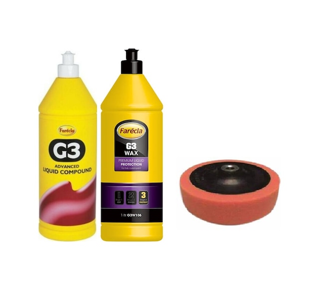 Farecla G3 Pasta 1lt G3 Wax Cila 1 Lt Pasta Cila Süngeri