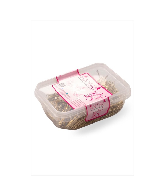 Sarı Topuzlu Tel Toka 500 Gr.