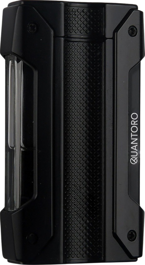 Quantoro Tek Torch Pürmüz Siyah Metal Puro Çakmağı - Trz1028