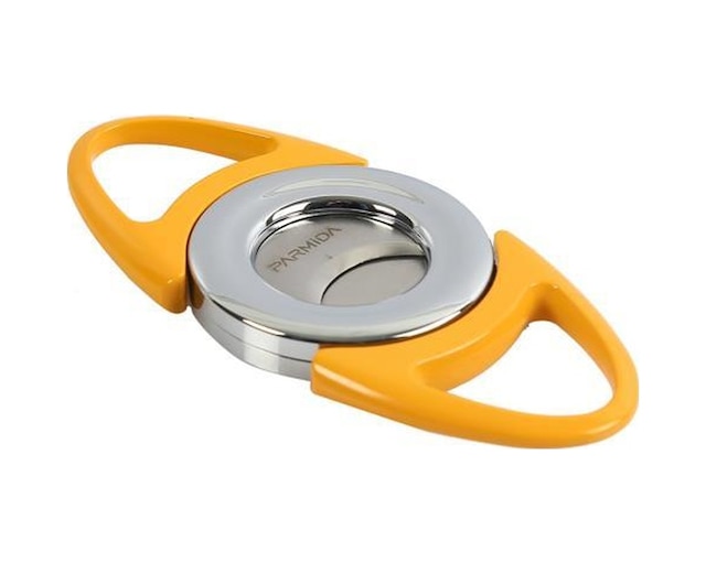 Sarı-gümüş Metal Puro Makası Kesici - Tr4617
