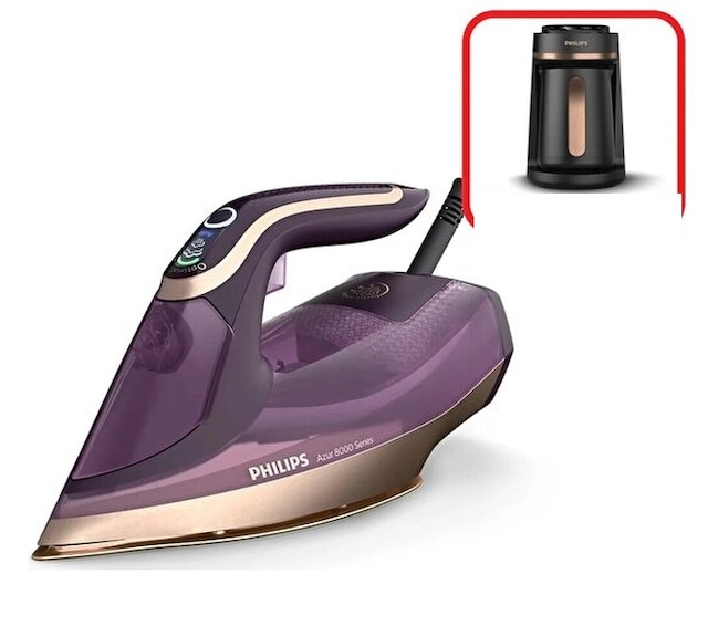 Philips DST8040/30 Azur Buharlı Ütü + Philips HDA150/60 Türk Kahve Makinesi
