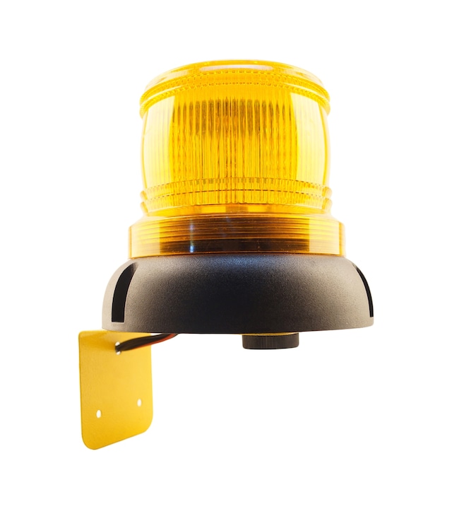 Mesan Ø110 İkaz Lamba Led Flaşör Buzzer L Montaj Turuncu 48vdc Ms 624.3.48vdc