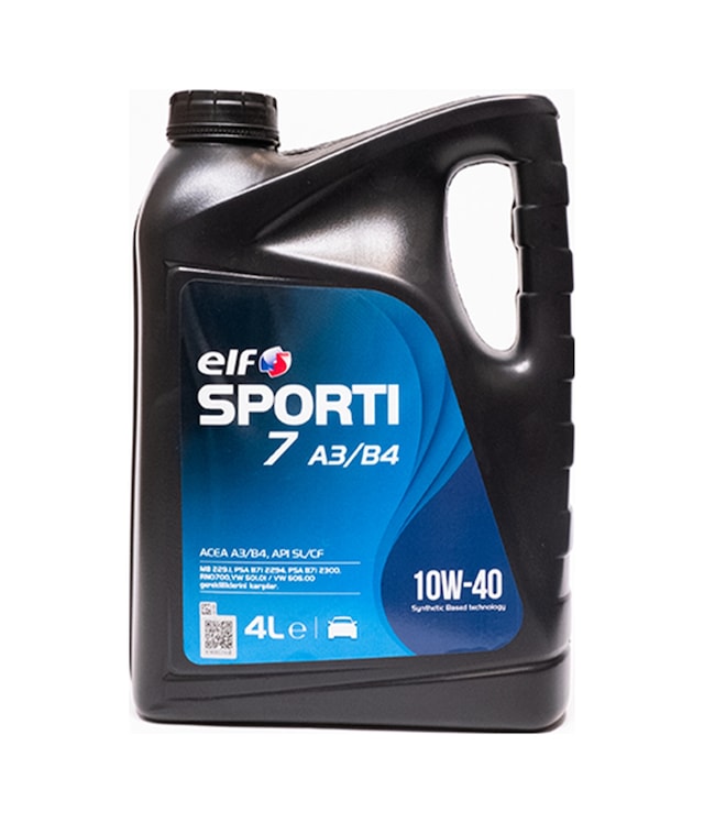 Elf Sporti 7 10W-40 A3/B4 4 LT Motor Yağı