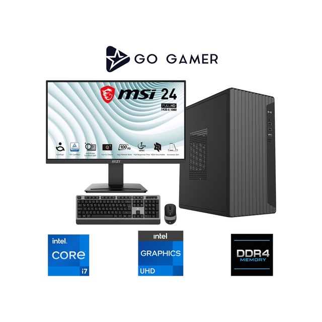 Go Gamer E470D Core i7-13700 8GB RAM 512GB SSD