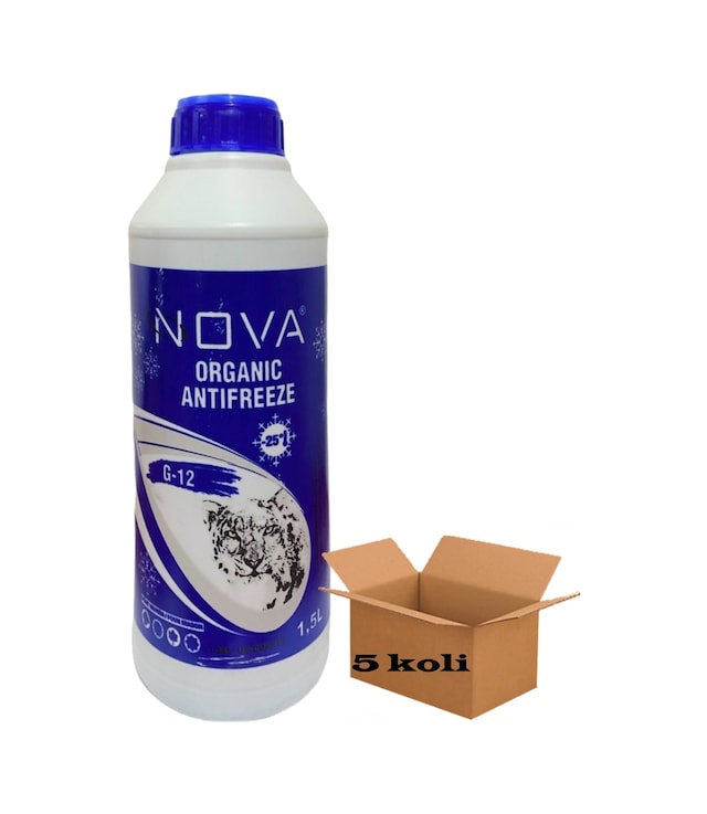 Nova -25 Derece Yeşil Antifriz 1.5 Litre 15 Adet