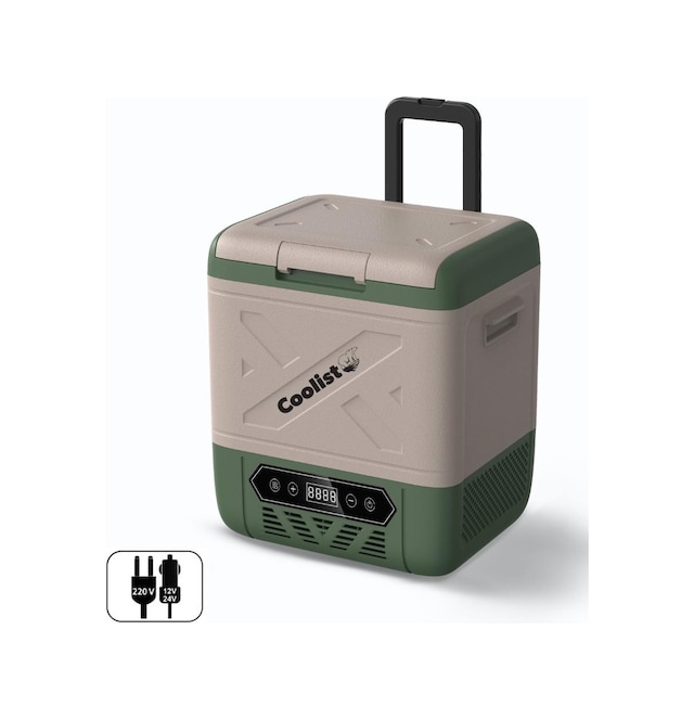 Coolist Clk18w 12/24volt/ 220volt 18 Litre Kompresörlü Tekerlekli Outdoor Oto Buzdolabı