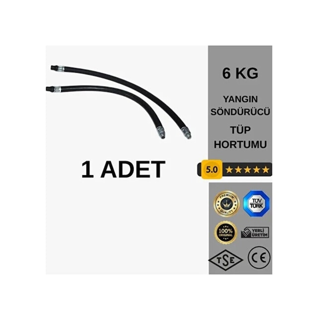 6 Kg Araç Yangın Tüpü Kkt Abc Oto Muayene Yangın Söndürücü İş Yeri Depo