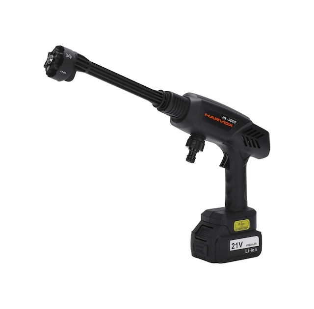 Hx-3000 Yüksek Basınçlı Araç Yıkama Makinesi 260psı 18.500rpm 4000mah Çift Batarya Yıkama Tabancası