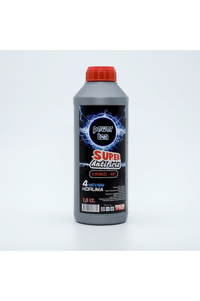 Kırmızı Antifriz Organik -40 C 1.5 Litre 3 Adet