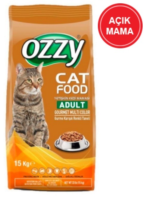 Ozzy Gurme Renkli Taneli Yetiskin Kedi Acik Mama 1 Kg Fiyatlari Ve Ozellikleri