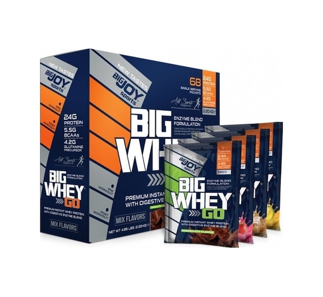 Big Joy Big Whey Go Protein 2070 Gr 68 Saşe (Ücretsiz Kargo)
