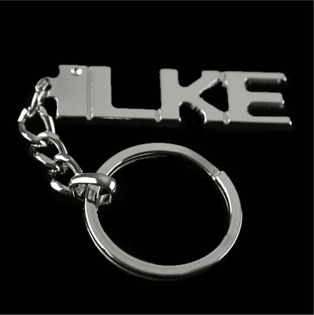 İlke - 658 - - Spt-gld - İsimli Anahtarlık Çok Renkli